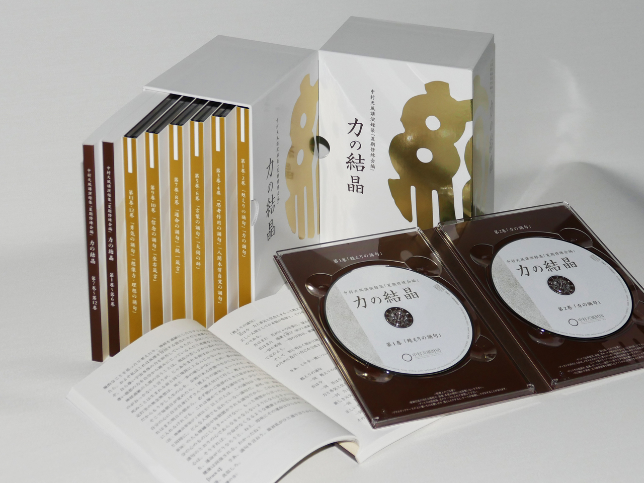 中村天風講演録集「夏期修練会編」力の結晶デジタル版・CD版